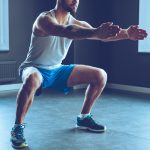 Spieractiviteit tijdens verschillende squats